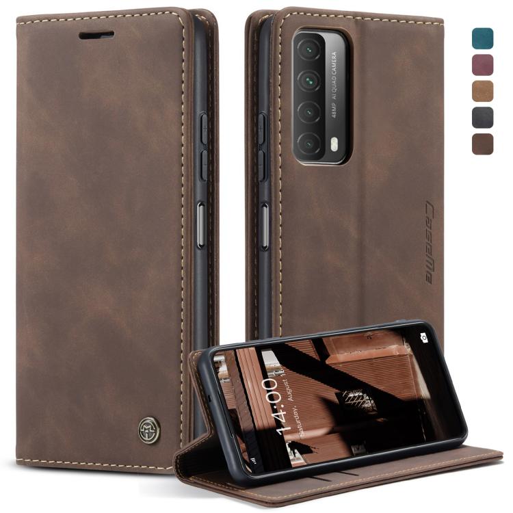 CaseMe-013 Multifunctional Retro Frosted Horizontal Flip Leather Case with Card Slot & Holder & Wallet, For OnePlus 8T, For Samsung Galaxy A21s, For Samsung Galaxy A42 5G, For Huawei P Smart 2021, For Xiaomi Mi 10T Lite 5G