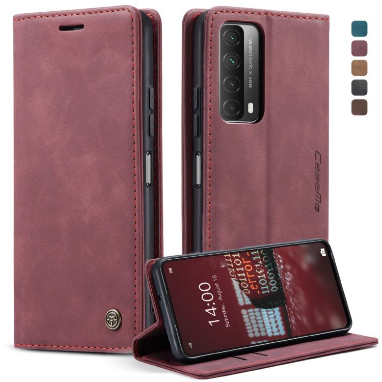 CaseMe-013 Multifunctional Retro Frosted Horizontal Flip Leather Case with Card Slot & Holder & Wallet, For OnePlus 8T, For Samsung Galaxy A21s, For Samsung Galaxy A42 5G, For Huawei P Smart 2021, For Xiaomi Mi 10T Lite 5G