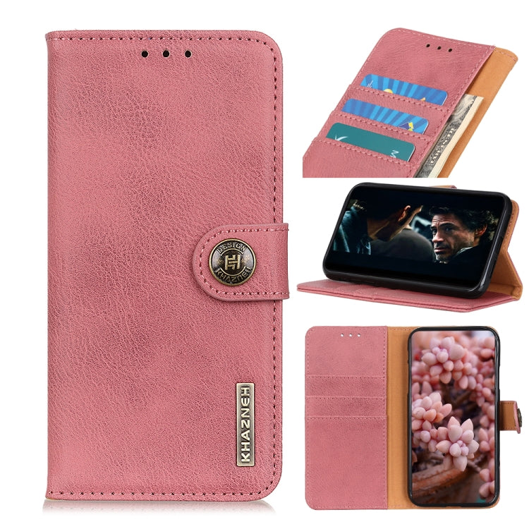 KHAZNEH Cowhide Texture Horizontal Flip Leather Case with Holder & Card Slots & Wallet, For Samsung Galaxy A32 5G, For Xiaomi Poco M3