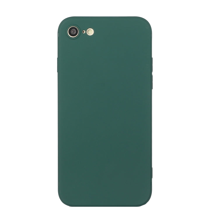 Straight Edge Solid Color TPU Shockproof Case, For iPhone 6, For iPhone SE 2022 / SE 2020 / 8 / 7, For iPhone 7 Plus / 8 Plus