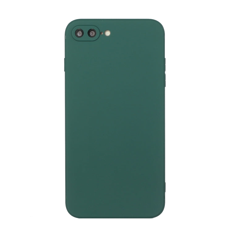 Straight Edge Solid Color TPU Shockproof Case, For iPhone SE 2022 / SE 2020 / 8 / 7, For iPhone 7 Plus / 8 Plus, For iPhone XR