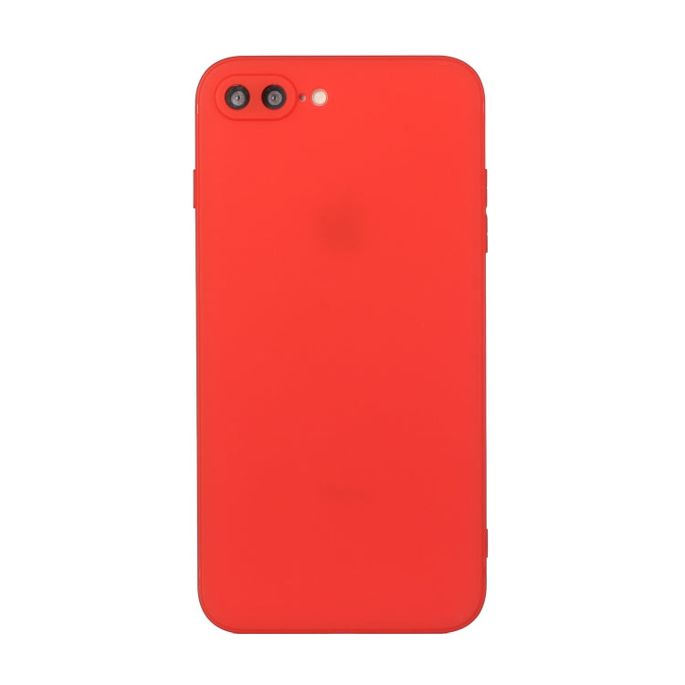 Straight Edge Solid Color TPU Shockproof Case, For iPhone 6, For iPhone SE 2022 / SE 2020 / 8 / 7, For iPhone 7 Plus / 8 Plus