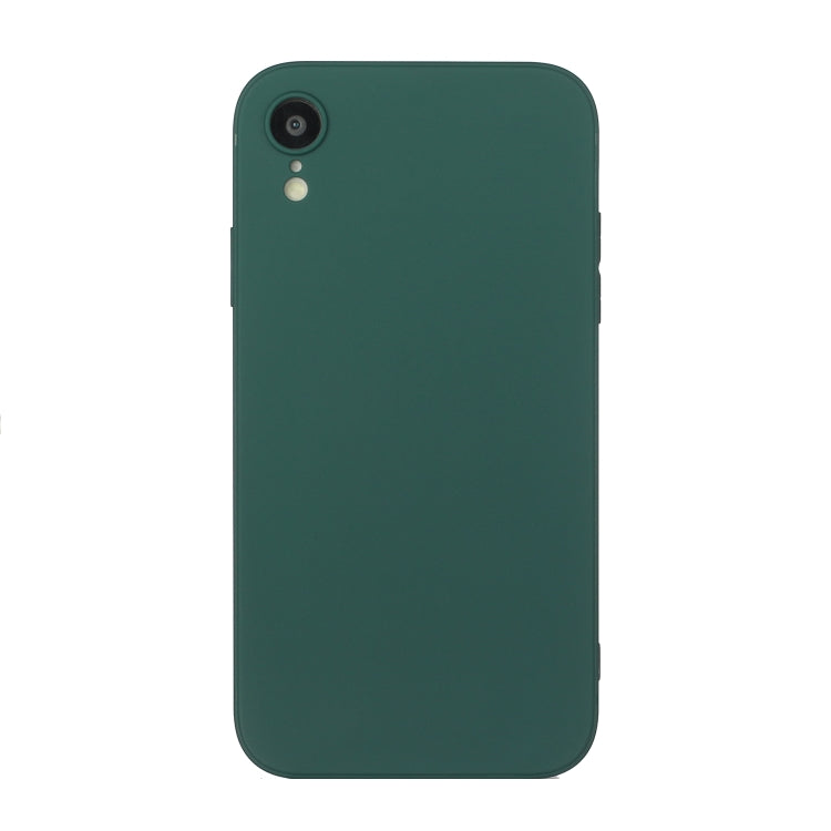 Straight Edge Solid Color TPU Shockproof Case, For iPhone XS / X, For iPhone XR