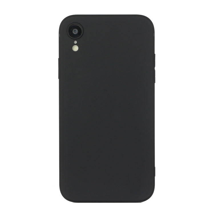 Straight Edge Solid Color TPU Shockproof Case, For iPhone XS / X, For iPhone XR