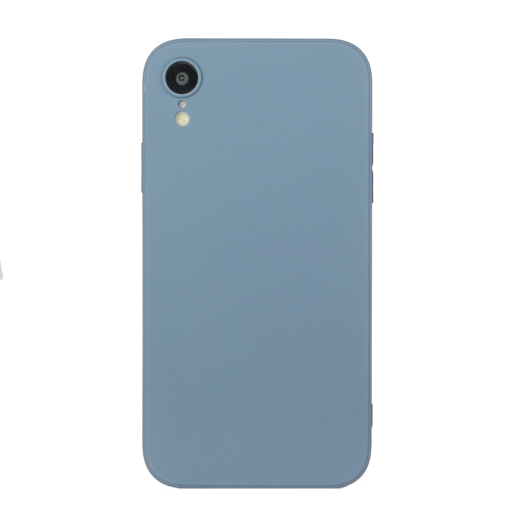 Straight Edge Solid Color TPU Shockproof Case, For iPhone XS / X, For iPhone XR