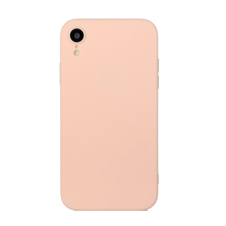 Straight Edge Solid Color TPU Shockproof Case, For iPhone XS / X, For iPhone XR