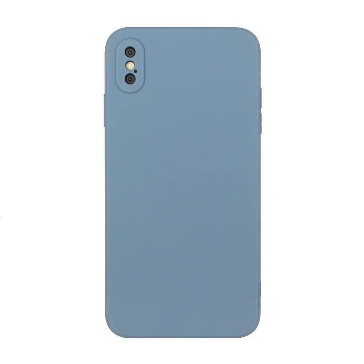 Straight Edge Solid Color TPU Shockproof Case, For iPhone XS Max, For iPhone 11