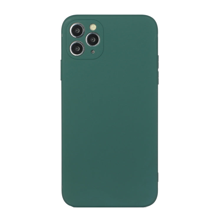 Straight Edge Solid Color TPU Shockproof Case, For iPhone 11 Pro, For iPhone 11 Pro Max