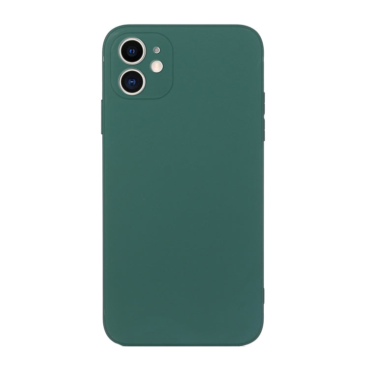 Straight Edge Solid Color TPU Shockproof Case, For iPhone 12 mini, For iPhone 12