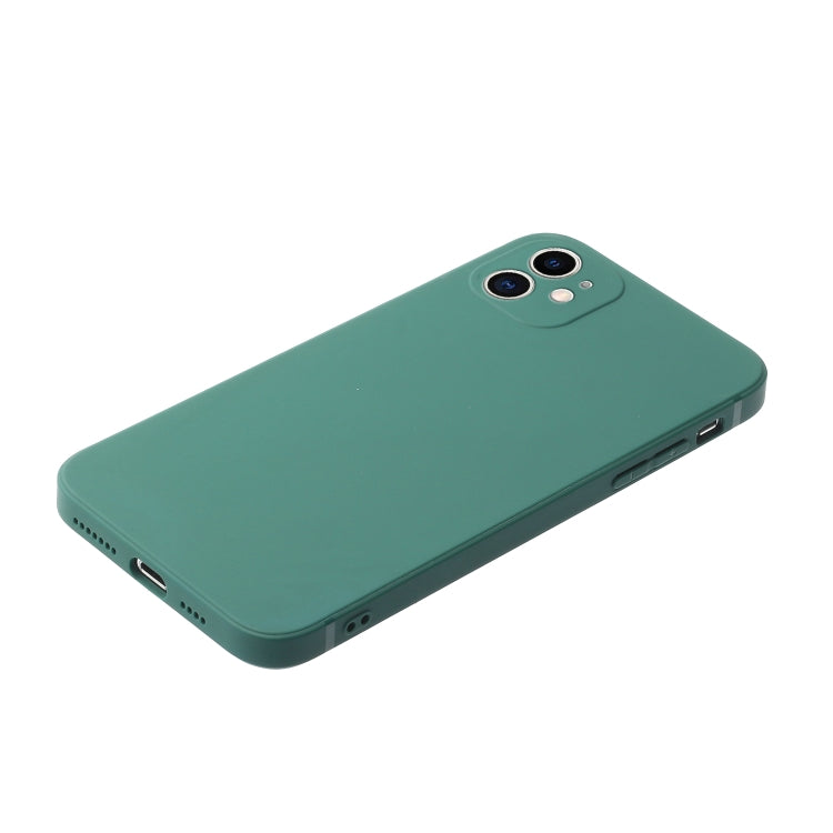 Straight Edge Solid Color TPU Shockproof Case, For iPhone 12 mini, For iPhone 12