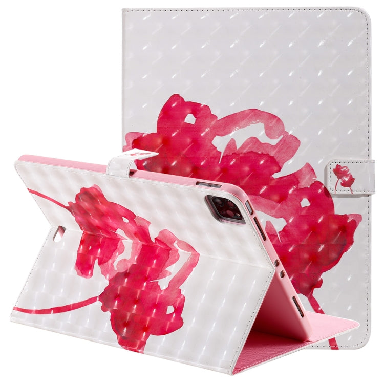 3D Painted Pattern Horizontal Flip Leather Case with Holder & Card Slots & Wallet & Sleep / Wake-up Function, For iPad Air 2022 / 2020 10.9 /iPad Pro 11 2020 / 2018, For Lenovo Tab M10 Plus TB-X606F, For Samsung Galaxy S6 Lite P610                     ...
