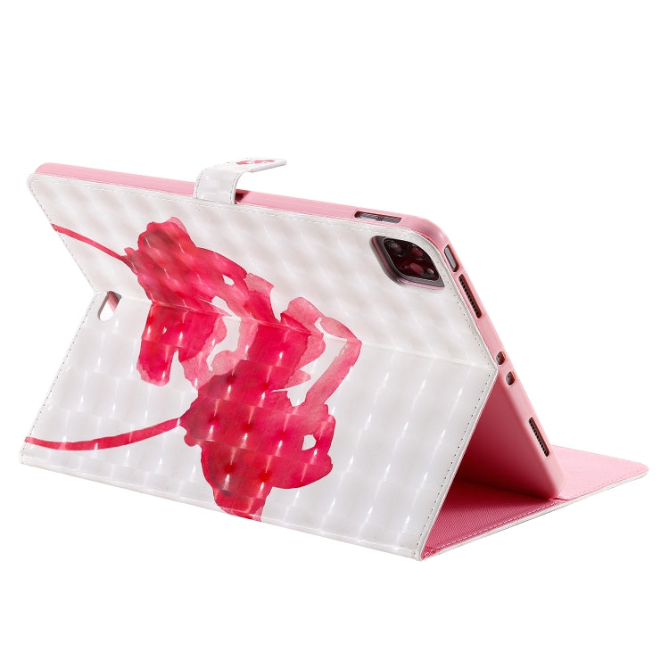 3D Painted Pattern Horizontal Flip Leather Case with Holder & Card Slots & Wallet & Sleep / Wake-up Function, For iPad Air 2022 / 2020 10.9 /iPad Pro 11 2020 / 2018, For Lenovo Tab M10 Plus TB-X606F, For Samsung Galaxy S6 Lite P610                     ...