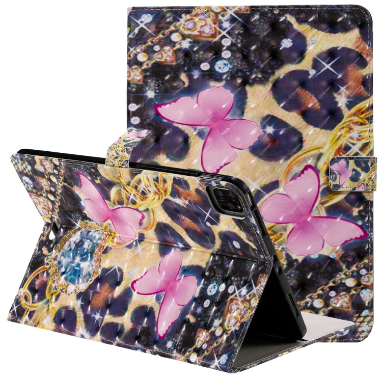 3D Painted Pattern Horizontal Flip Leather Case with Holder & Card Slots & Wallet & Sleep / Wake-up Function, For iPad Air 2022 / 2020 10.9 /iPad Pro 11 2020 / 2018, For Lenovo Tab M10 Plus TB-X606F, For Samsung Galaxy S6 Lite P610                     ...