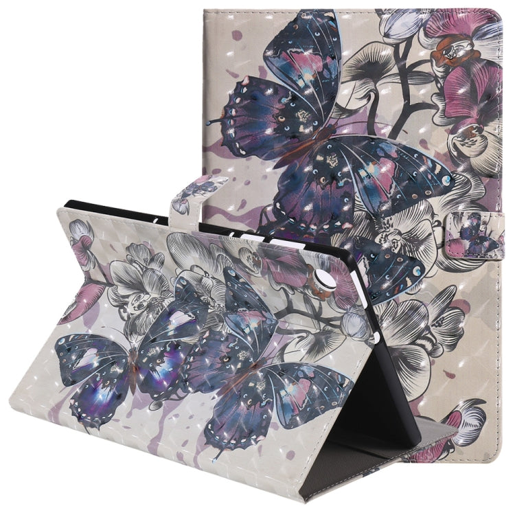 3D Painted Pattern Horizontal Flip Leather Case with Holder & Card Slots & Wallet & Sleep / Wake-up Function, For iPad Air 2022 / 2020 10.9 /iPad Pro 11 2020 / 2018, For Lenovo Tab M10 Plus TB-X606F, For Samsung Galaxy S6 Lite P610                     ...