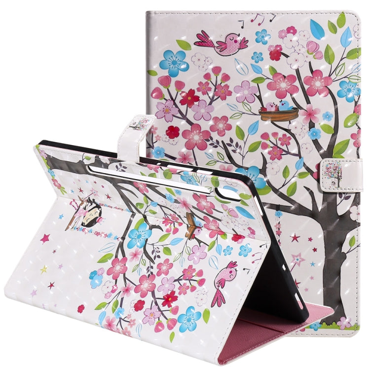 3D Painted Pattern Horizontal Flip Leather Case with Holder & Card Slots & Wallet & Sleep / Wake-up Function, For iPad Air 2022 / 2020 10.9 /iPad Pro 11 2020 / 2018, For Lenovo Tab M10 Plus TB-X606F, For Samsung Galaxy S6 Lite P610                     ...