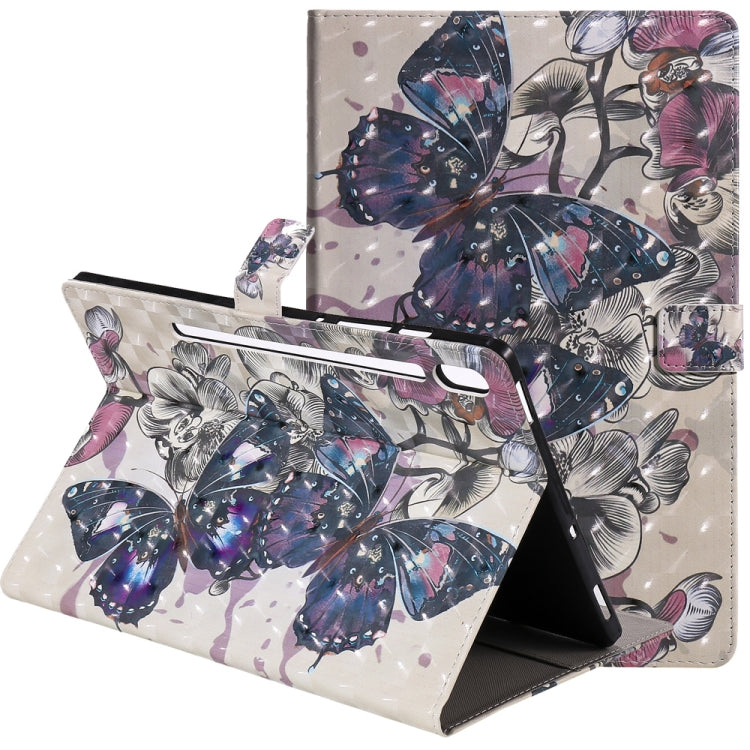 3D Painted Pattern Horizontal Flip Leather Case with Holder & Card Slots & Wallet & Sleep / Wake-up Function, For iPad Air 2022 / 2020 10.9 /iPad Pro 11 2020 / 2018, For Lenovo Tab M10 Plus TB-X606F, For Samsung Galaxy S6 Lite P610                     ...