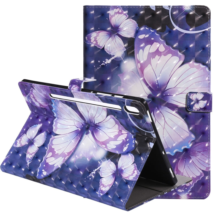 3D Painted Pattern Horizontal Flip Leather Case with Holder & Card Slots & Wallet & Sleep / Wake-up Function, For iPad Air 2022 / 2020 10.9 /iPad Pro 11 2020 / 2018, For Lenovo Tab M10 Plus TB-X606F, For Samsung Galaxy S6 Lite P610                     ...