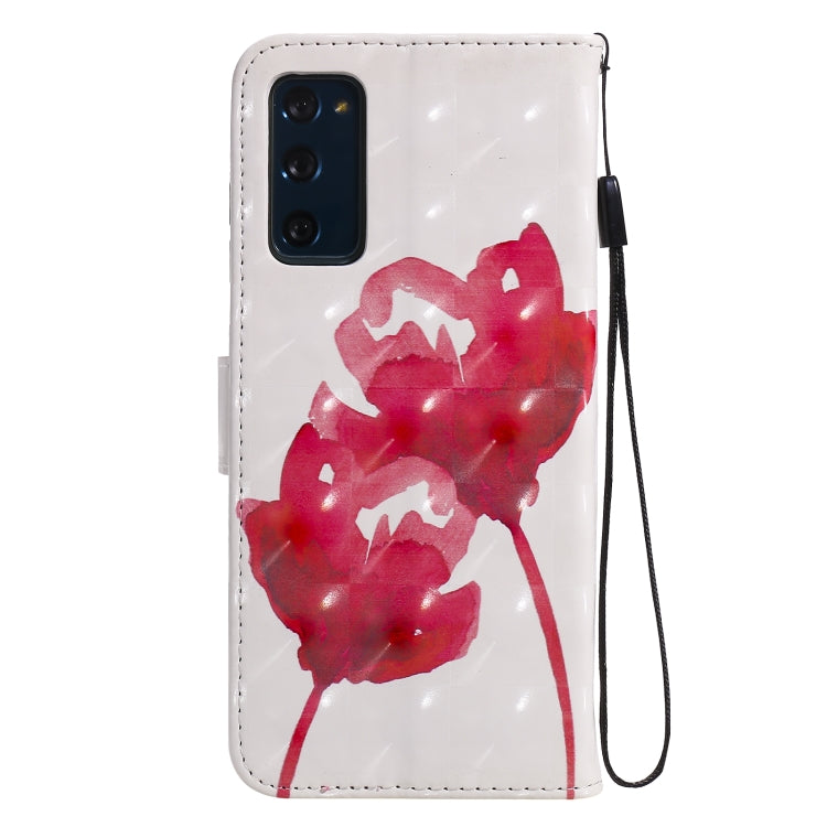3D Painting Horizontal Flip Leather Case with Holder & Card Slot & Lanyard, For Samsung Galaxy S20 FE