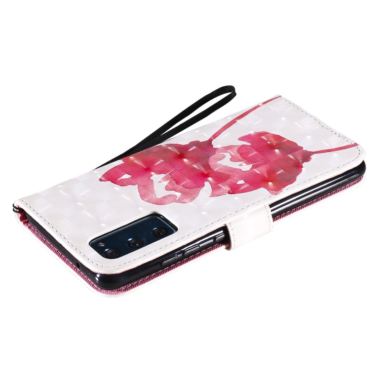 3D Painting Horizontal Flip Leather Case with Holder & Card Slot & Lanyard, For Samsung Galaxy S20 FE