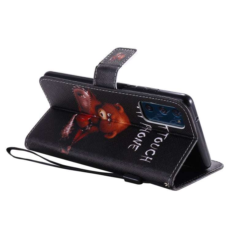 Painting Horizontal Flip Leather Case with Holder & Card Slot & Lanyard, For Samsung Galaxy S20 FE