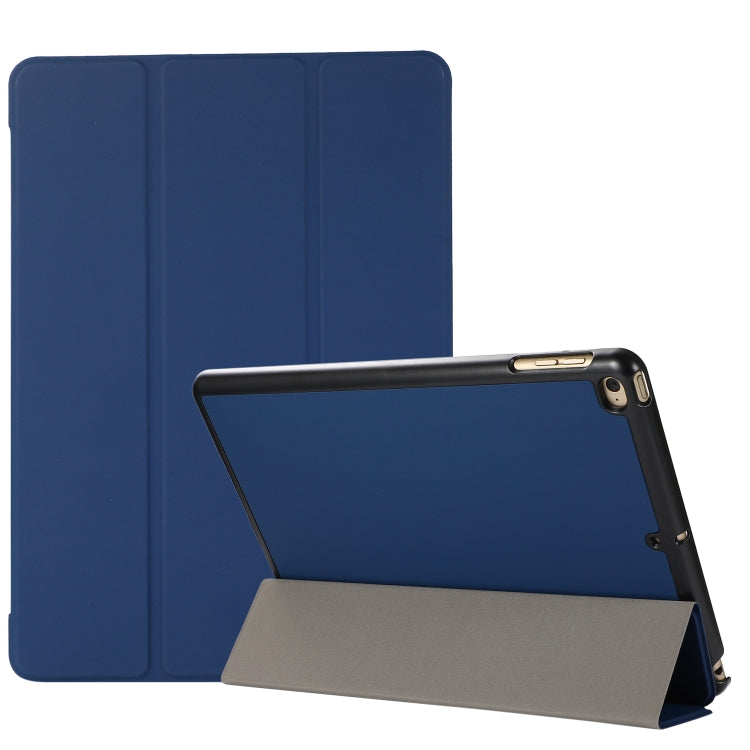 3-folding Skin Texture Horizontal Flip TPU + PU Leather Case with Holder, For iPad Air 11 2024 / 2022 / 2020 10.9, For iPad 9.7 (2018) / 9.7 (2017) / air / air2, For Samsung Galaxy Tab A7 10.4(2020) T500 / T505, For Lenovo M10 Plus