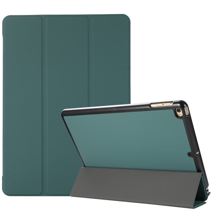 3-folding Skin Texture Horizontal Flip TPU + PU Leather Case with Holder, For iPad Air 11 2024 / 2022 / 2020 10.9, For iPad 9.7 (2018) / 9.7 (2017) / air / air2, For Samsung Galaxy Tab A7 10.4(2020) T500 / T505, For Lenovo M10 Plus