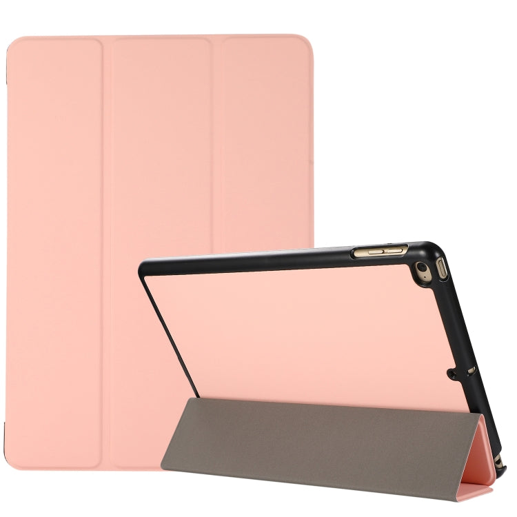 3-folding Skin Texture Horizontal Flip TPU + PU Leather Case with Holder, For iPad Air 11 2024 / 2022 / 2020 10.9, For iPad 9.7 (2018) / 9.7 (2017) / air / air2, For Samsung Galaxy Tab A7 10.4(2020) T500 / T505, For Lenovo M10 Plus
