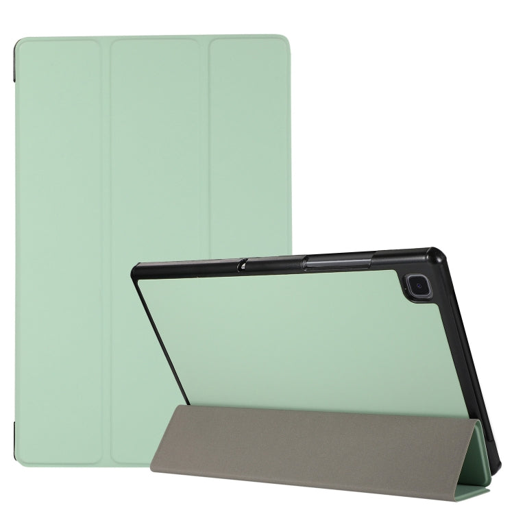 3-folding Skin Texture Horizontal Flip TPU + PU Leather Case with Holder, For iPad Air 11 2024 / 2022 / 2020 10.9, For iPad 9.7 (2018) / 9.7 (2017) / air / air2, For Samsung Galaxy Tab A7 10.4(2020) T500 / T505, For Lenovo M10 Plus