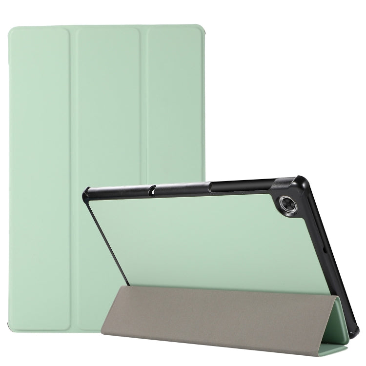 3-folding Skin Texture Horizontal Flip TPU + PU Leather Case with Holder, For iPad Air 11 2024 / 2022 / 2020 10.9, For iPad 9.7 (2018) / 9.7 (2017) / air / air2, For Samsung Galaxy Tab A7 10.4(2020) T500 / T505, For Lenovo M10 Plus