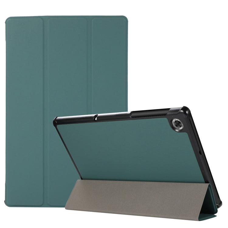 3-folding Skin Texture Horizontal Flip TPU + PU Leather Case with Holder, For iPad Air 11 2024 / 2022 / 2020 10.9, For iPad 9.7 (2018) / 9.7 (2017) / air / air2, For Samsung Galaxy Tab A7 10.4(2020) T500 / T505, For Lenovo M10 Plus