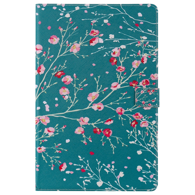 Painted Pattern Horizontal Flip Leather Case with Holder & Card Slots & Wallet & Sleep / Wake-up Function