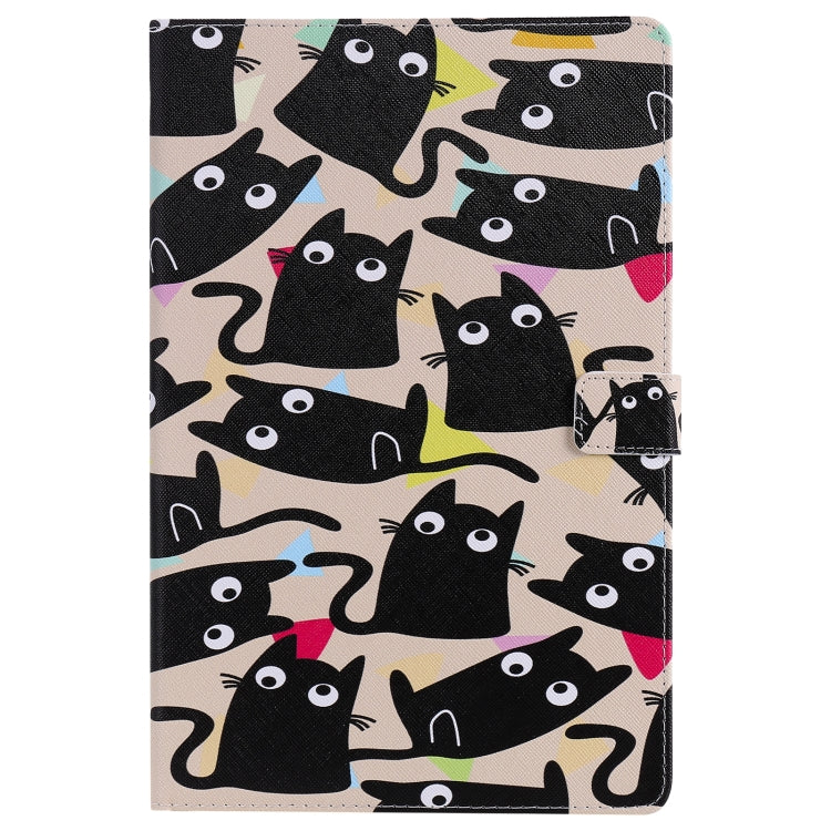 Painted Pattern Horizontal Flip Leather Case with Holder & Card Slots & Wallet & Sleep / Wake-up Function