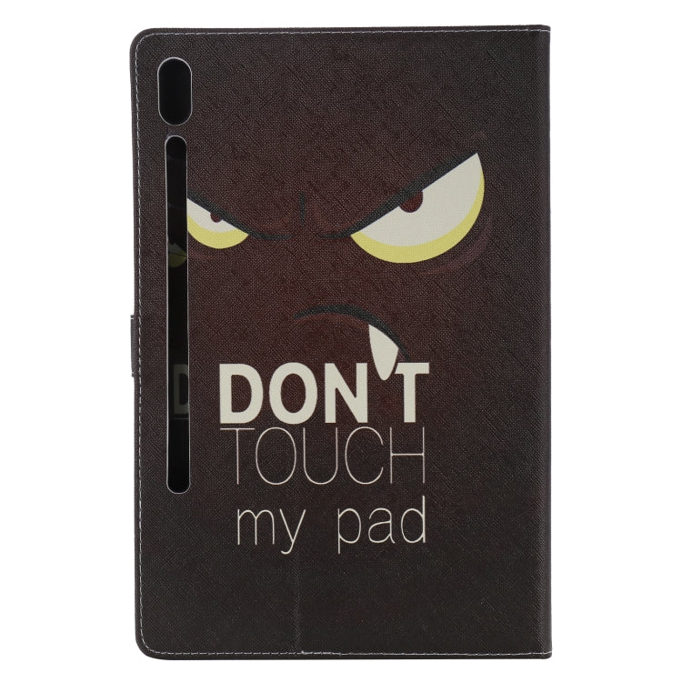 Painted Pattern Horizontal Flip Leather Case with Holder & Card Slots & Wallet & Sleep / Wake-up Function, For Samsung Galaxy Tab S6 T860