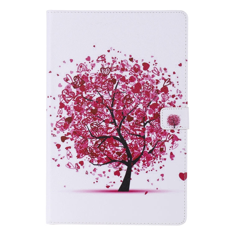 Painted Pattern Horizontal Flip Leather Case with Holder & Card Slots & Wallet & Sleep / Wake-up Function