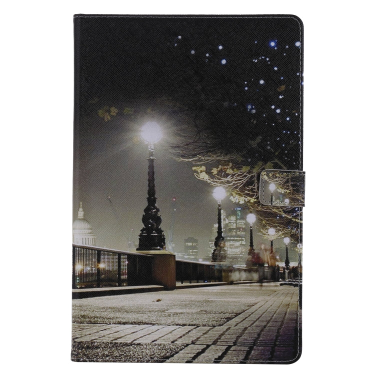 Painted Pattern Horizontal Flip Leather Case with Holder & Card Slots & Wallet & Sleep / Wake-up Function