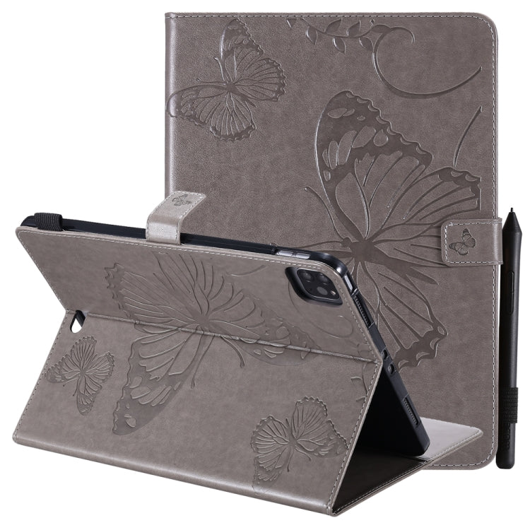 Pressed Printing Butterfly Pattern Horizontal Flip Leather Case with Holder & Card Slots & Wallet & Sleep / Wake-up Function, For iPad Air 2022 / 2020 10.9 /iPad Pro 11 2020 / 2018, For Lenovo Tab M10 Plus TB-X606F, For Samsung Galaxy S6 Lite P610