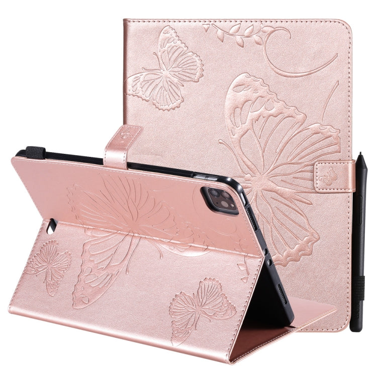 Pressed Printing Butterfly Pattern Horizontal Flip Leather Case with Holder & Card Slots & Wallet & Sleep / Wake-up Function, For iPad Air 2022 / 2020 10.9 /iPad Pro 11 2020 / 2018, For Lenovo Tab M10 Plus TB-X606F, For Samsung Galaxy S6 Lite P610