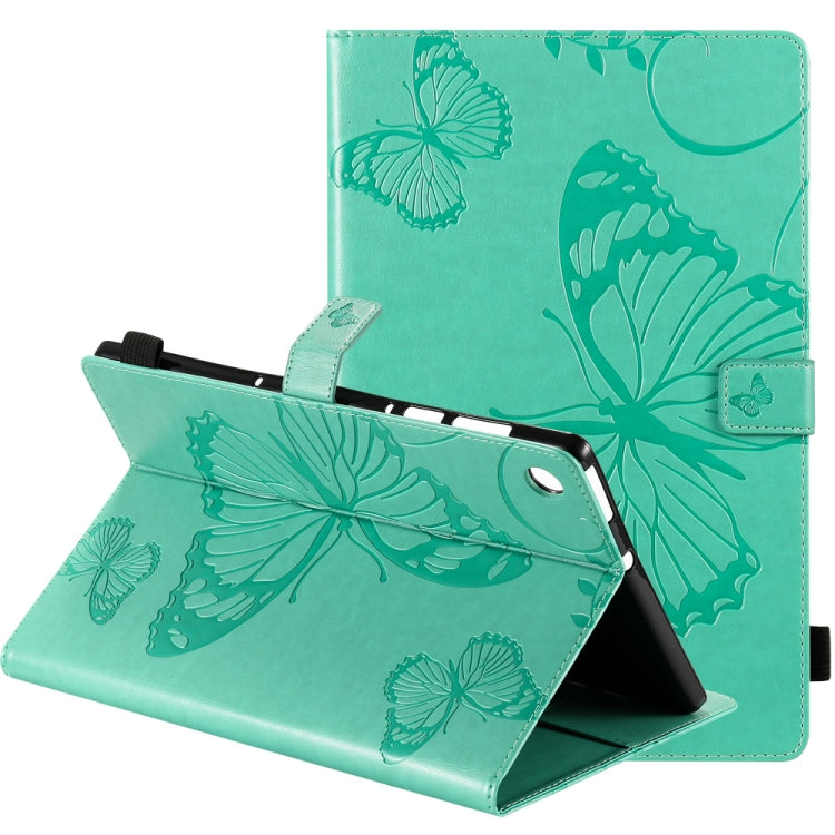 Pressed Printing Butterfly Pattern Horizontal Flip Leather Case with Holder & Card Slots & Wallet & Sleep / Wake-up Function, For iPad Air 2022 / 2020 10.9 /iPad Pro 11 2020 / 2018, For Lenovo Tab M10 Plus TB-X606F, For Samsung Galaxy S6 Lite P610