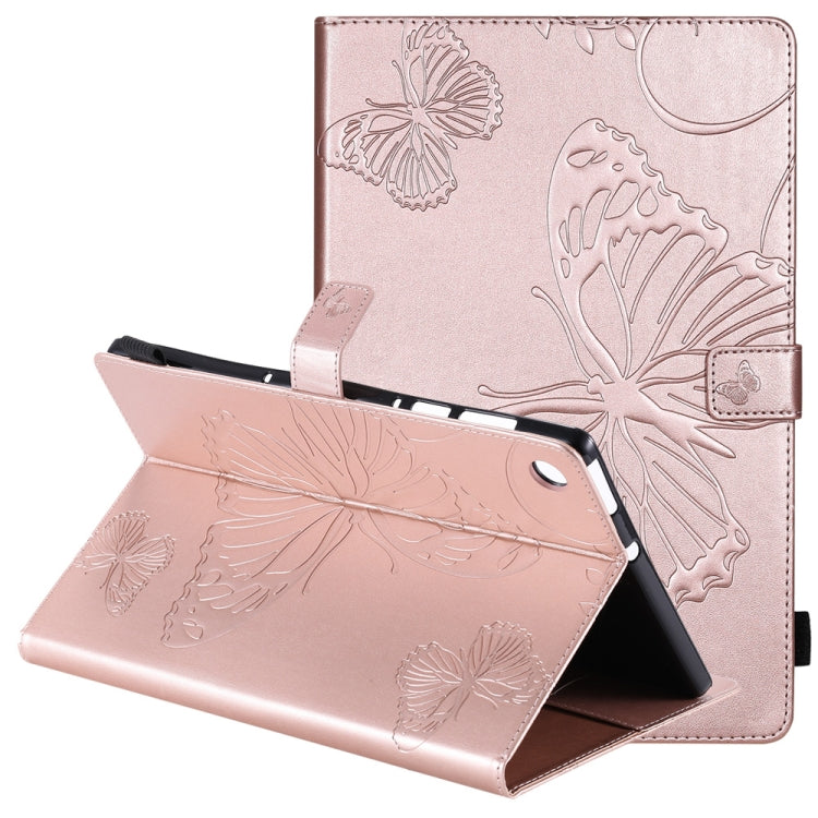 Pressed Printing Butterfly Pattern Horizontal Flip Leather Case with Holder & Card Slots & Wallet & Sleep / Wake-up Function, For iPad Air 2022 / 2020 10.9 /iPad Pro 11 2020 / 2018, For Lenovo Tab M10 Plus TB-X606F, For Samsung Galaxy S6 Lite P610
