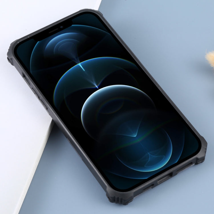 Camouflage Armor Shockproof TPU + PC Magnetic Protective Case with Holder, For iPhone 12 Pro Max, For iPhone 12 / 12 Pro