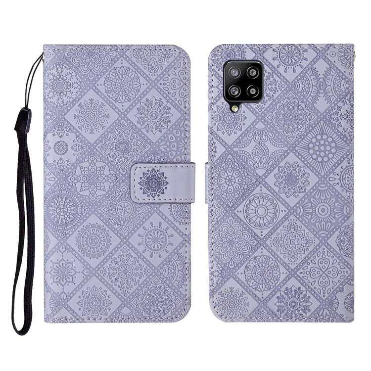 Ethnic Style Embossed Pattern Horizontal Flip Leather Case with Holder & Card Slots & Wallet & Lanyard, For Samsung Galaxy A11, For Samsung Galaxy A12, For Samsung Galaxy A20 / A30