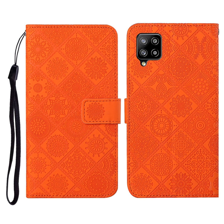 Ethnic Style Embossed Pattern Horizontal Flip Leather Case with Holder & Card Slots & Wallet & Lanyard, For Samsung Galaxy A11, For Samsung Galaxy A12, For Samsung Galaxy A20 / A30