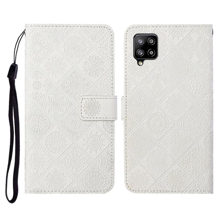 Ethnic Style Embossed Pattern Horizontal Flip Leather Case with Holder & Card Slots & Wallet & Lanyard, For Samsung Galaxy A11, For Samsung Galaxy A12, For Samsung Galaxy A20 / A30
