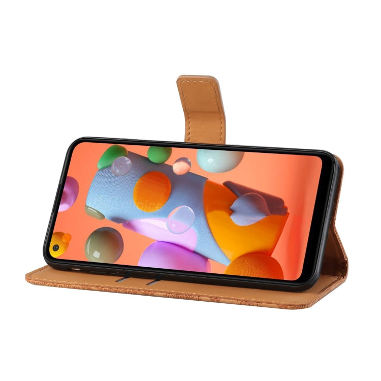 Ethnic Style Embossed Pattern Horizontal Flip Leather Case with Holder & Card Slots & Wallet & Lanyard, For Samsung Galaxy A21s, For Samsung Galaxy A31, For Samsung Galaxy A40
