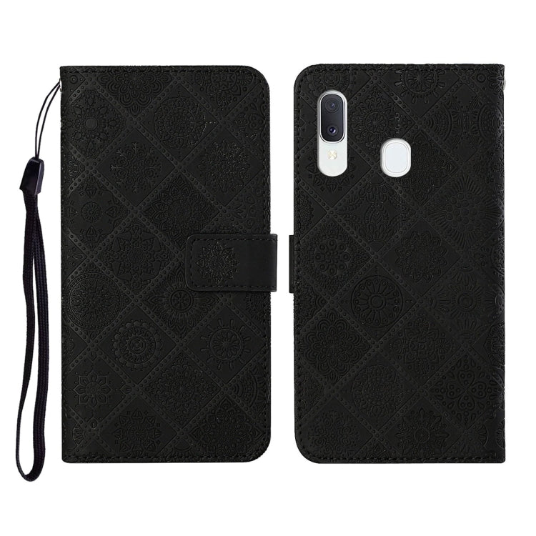 Ethnic Style Embossed Pattern Horizontal Flip Leather Case with Holder & Card Slots & Wallet & Lanyard, For Samsung Galaxy A21s, For Samsung Galaxy A31, For Samsung Galaxy A40
