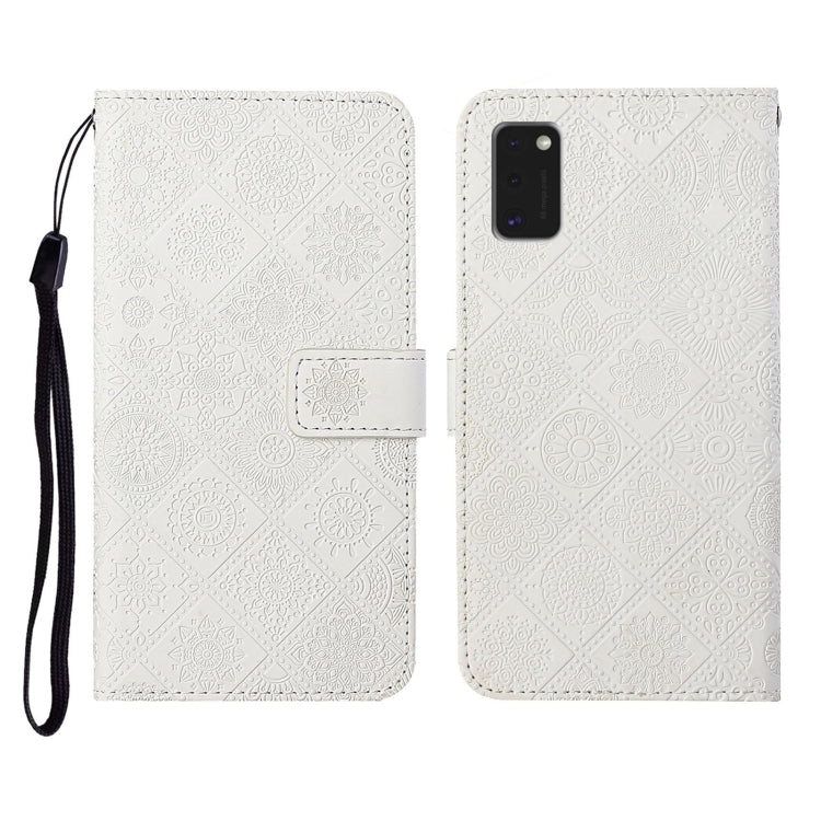 Ethnic Style Embossed Pattern Horizontal Flip Leather Case with Holder & Card Slots & Wallet & Lanyard, For Samsung Galaxy A41, For Samsung Galaxy A42 5G, For Samsung Galaxy A50