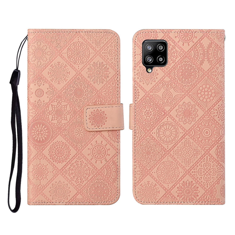 Ethnic Style Embossed Pattern Horizontal Flip Leather Case with Holder & Card Slots & Wallet & Lanyard, For Samsung Galaxy A41, For Samsung Galaxy A42 5G, For Samsung Galaxy A50
