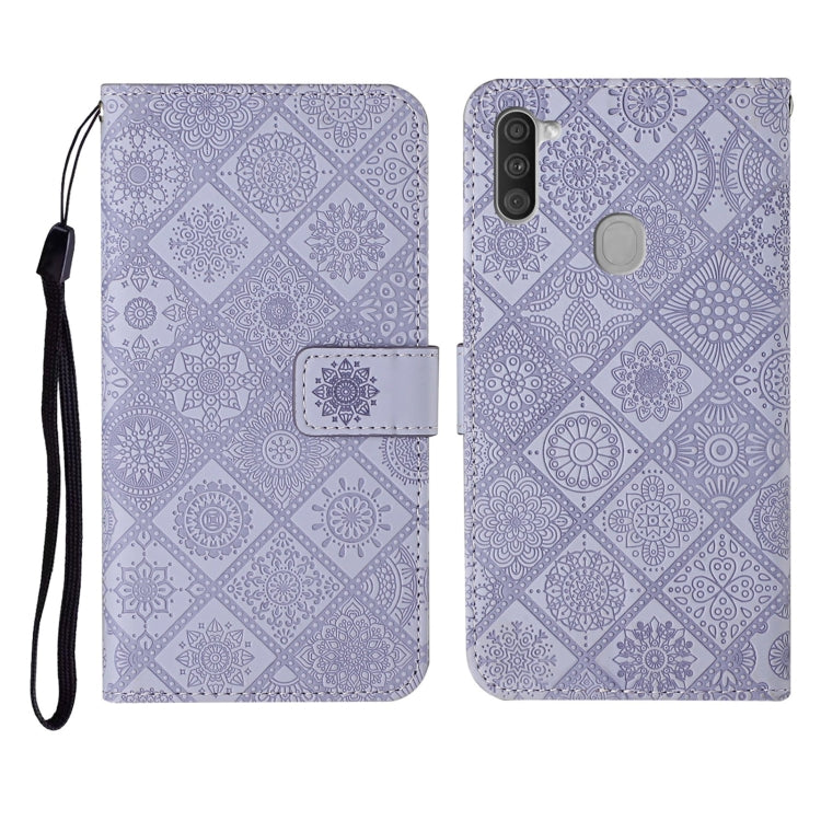 Ethnic Style Embossed Pattern Horizontal Flip Leather Case with Holder & Card Slots & Wallet & Lanyard, For Samsung Galaxy M11, For Samsung Galaxy Note20, For Samsung Galaxy Note20 Ultra