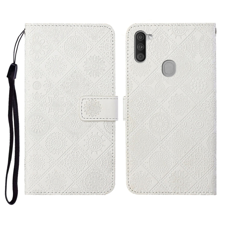 Ethnic Style Embossed Pattern Horizontal Flip Leather Case with Holder & Card Slots & Wallet & Lanyard, For Samsung Galaxy M11, For Samsung Galaxy Note20, For Samsung Galaxy Note20 Ultra