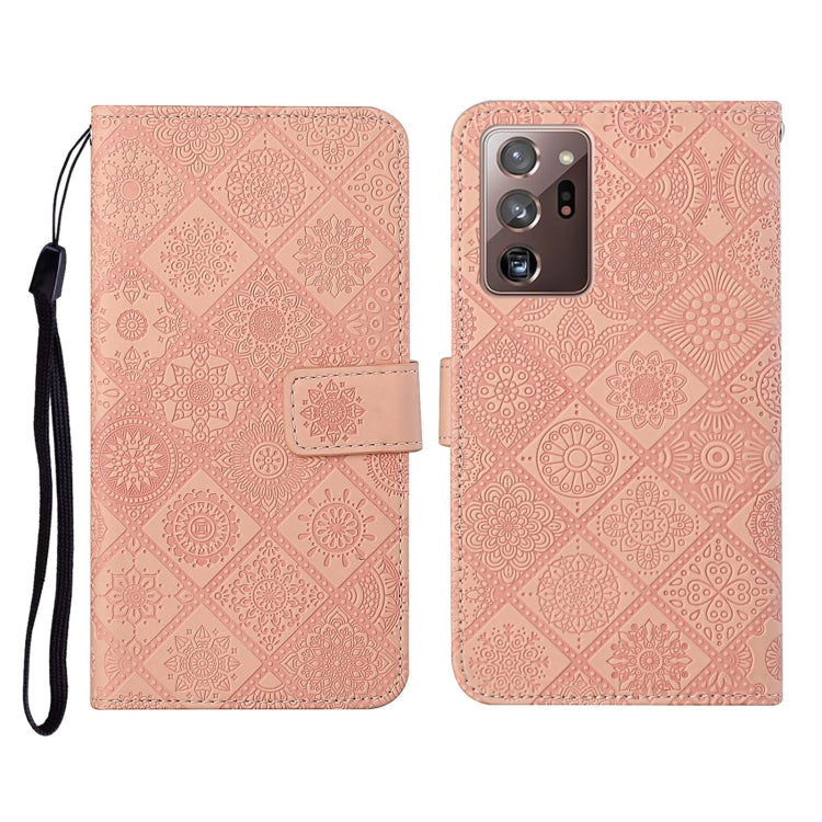 Ethnic Style Embossed Pattern Horizontal Flip Leather Case with Holder & Card Slots & Wallet & Lanyard, For Samsung Galaxy M11, For Samsung Galaxy Note20, For Samsung Galaxy Note20 Ultra
